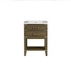 Cesicia Black Oakwood Frame Cabinet with Carb P2 Plywood Body, 1 Door & 1 Drawer, Soft-Closing Hardware - 2 of 4