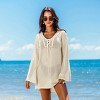 Women's Airy Knit Beach Cover Up Dress - Cupshe - 4 of 4
