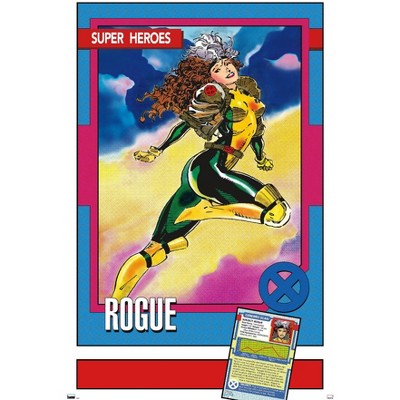 Trends International Marvel Trading Cards - Rogue Framed Wall Poster Prints