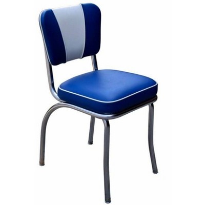 V - Back Diner Chair Royal Blue - Richardson Seating