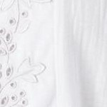 white rose embroidery