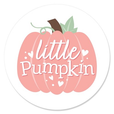 Big Dot Of Happiness Girl Little Pumpkin - Decorations Diy Fall Birthday  Party Or Baby Shower Essentials - Set Of 20 : Target