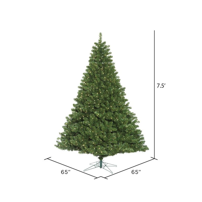 Vickerman Oregon Fir Artificial Christmas Tree, 3 of 6