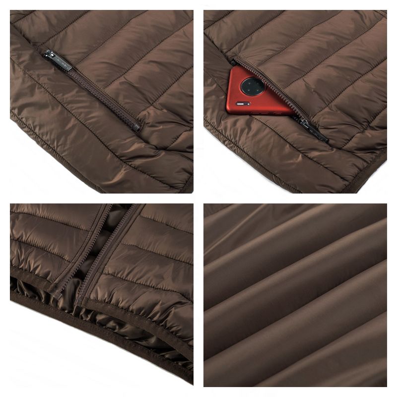 Alpine Swiss Niko Mens Down Alternative Jacket Puffer Coat Packable Warm Insulation & Lightweight, 2 of 7