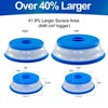 5 Star Super Deals Microwave Splatter Guard Cover - Large - Collapsible Lid for Food Protection and Easy Storage - BPA-Free, Dishwasher Safe - 2 of 4