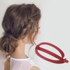 Unique Bargains Women Fashion Oval Hairpin Hairdo Clips 1 Pc - 2 of 4