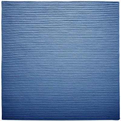 Colonial Mills Simply Home Solid Area Rug - Blue Ice 5' square