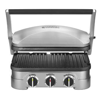 Cuisinart GR-150 Reversible Grill (Pan and Griddle) Allows Up to Six Ways  to Cook Your Meal - Tuvie Design