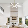 Airsurfer 72" Ceiling Fan with Color-Changing LED Light and Remote - 4 of 4