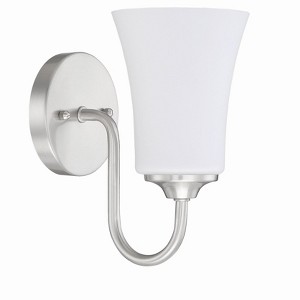 Craftmade Lighting Gwyneth 1 - Light Wall Light in  Brushed Polished Nickel - 1 of 1