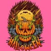 Women's Design By Humans halloween By arjanaproject Racerback Tank Top - 2 of 3