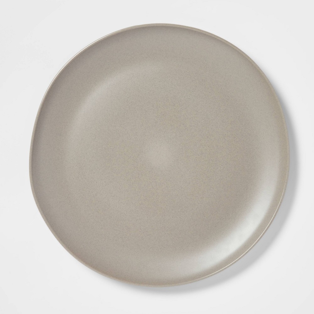 Photos - Other kitchen utensils 10" Plastic Redington Dinner Plate Brown - Threshold™