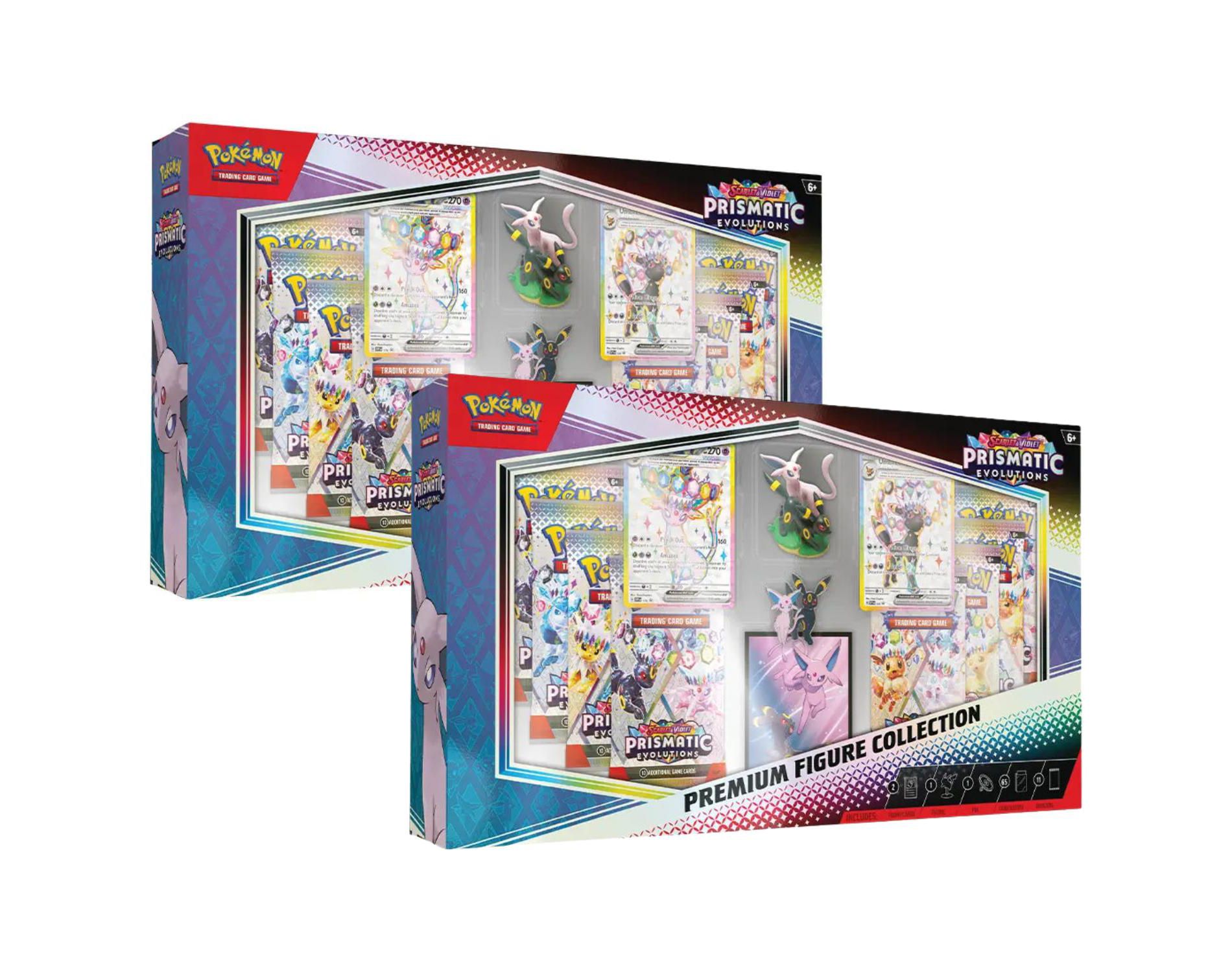 Pokemon SV8.5 Prismatic Evolutions Figure Collections (2-Pack)