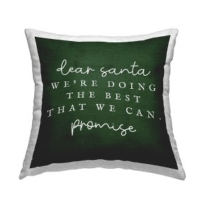 Stupell Industries Dear Santa Best We Can Phrase - 1 of 3