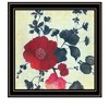 HomeRoots Japanese Blossoms Black Framed Print Wall Art - 4 of 4