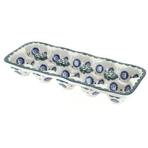 Blue Rose Polish Pottery Maia Egg Tray - 10 Count - 1 of 1