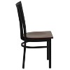 Emma and Oliver 2 Pack School House Back Metal Restaurant Chair - 4 of 4