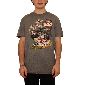 Indy 500 Mens August Calendar Graphic T-Shirt - 1 of 4