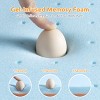 FURNIinspire Mattresses 3 Inch Cool Gel Memory Copper Foam King Size Mattress Topper Soft Mattress, Bedroom Furniture, Blue, 80"*76"*3" - 4 of 4