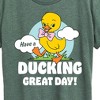 Women's - Instant Message - Ducking Great Day Short Sleeve Graphic T-Shirt - 2 of 4