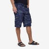 X RAY Men's Classic Fit 12.5" Inseam Knee Length Cargo Shorts (Big & Tall) - 4 of 4