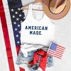 Simply Sage Market American Made Varsity Racerback Tank - 3 of 4