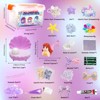 Kiditos Purple Mermaid Shell Night Light DIY Kit with Themed Accessories, Make Your Own Mermaid Lamp, Arts & Crafts Gift for Girls Ages 3+ - 2 of 2