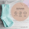 Cozyway Crew Cotton Baby Socks - 12 Pack Stretch Baby Socks 6-12 Months For All Day Comfort, Infant Socks, Rainbow, 6-12 Months - 4 of 4