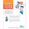 Unicel C-7483 81 Square Foot Media Replacement Pool Filter Cartridge with 176 Pleats, Compatible with Hayward Pool Products (4 Pack) - 2 of 4