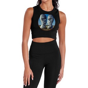 Women's Pink Floyd Division Bell Cover Sleeveless Crop Top Tank - 1 of 4