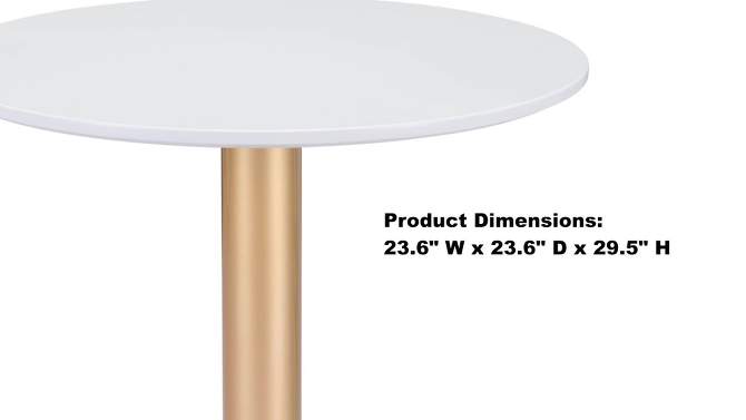 Ashbury Bistro Table - ZM Home, 2 of 13, play video