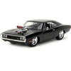 Dodge Charger R/T Black with Dom Diecast Figure "Fast & Furious" (2009) Movie "Hollywood Rides" Series 1/24 Diecast Model Car by Jada - 2 of 4