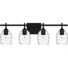 Quoizel Lighting Lucy 4 - Light Vanity in  Matte Black - 3 of 4
