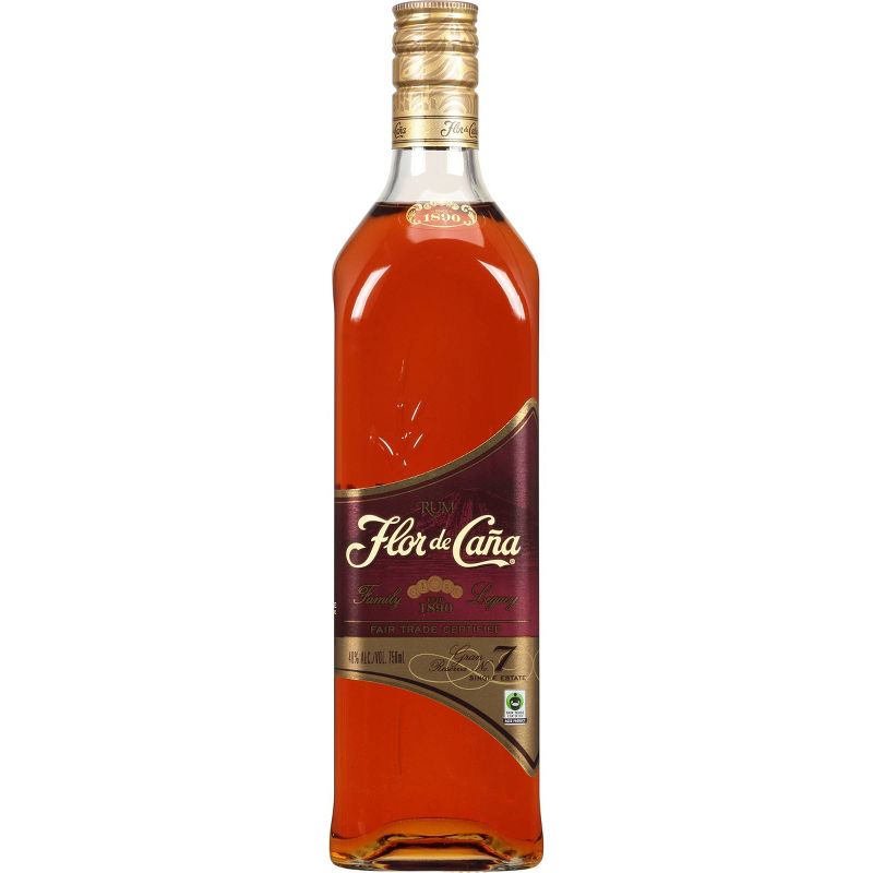 Flor de Cana Gran Reserva Rum - 750ml Bottle, 1 of 8
