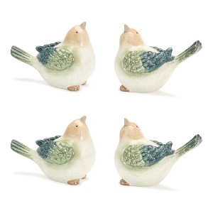 Melrose Terra Cotta Bird Figurine (Set of 4) - 1 of 4