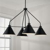 Capital Lighting Alden 4 - Light Chandelier in  Matte Black - 4 of 4