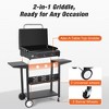 WARMOUNTS 23" Portable Gas Griddle BBQ Grill Perfect for Outdoor Gathering - 2 of 4