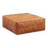 Poly & Bark Taos Square Ottoman Cognac Tan - 3 of 4