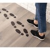 Juvale 32 Pack Footprint Floor Decals, 7.1 x 2.6 Inches per Footprint, Ideally Used at Classrooms, Dance Studios, and Parties - 2 of 4