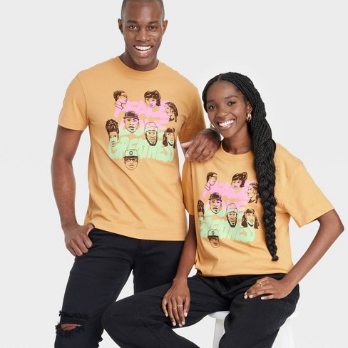 Black History Month Adult Faces Of Greatness Short Sleeve T-Shirt - Bronze - image 1 of 4