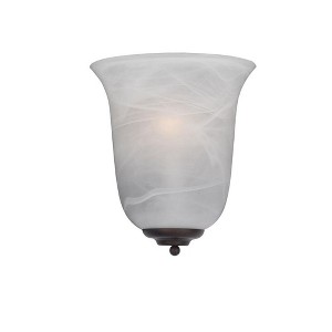 Maxim Lighting Essentials - 2058x 1 - Light Wall Light in  Oil Rubbed Bronze - 1 of 1
