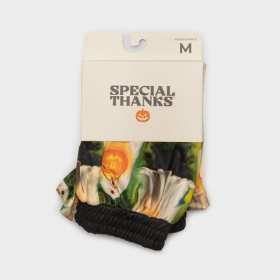 Men's Special Thanks Halloween Ghost Dog Boxer Briefs