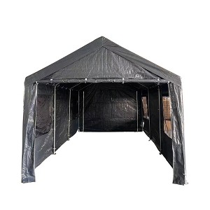 COZONY Carport Canopy with Removable Sidewalls, Portable Garage with Roll-Up Windows for Car Bike and Truck - 1 of 4