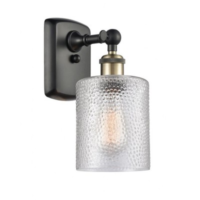 Cobbleskill - 1 Light Wall Sconce In Industrial Style-9 Inches Tall and 5 Inches Wide