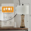 Maxax Rattan Table Lamp with USB Port£¬Set of 2 Boho Farmhouse Desk Lamp for Bedroom Nightstand - 2 of 4