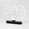 9.25" Lit Neon Slimey Boo Halloween Decorative Prop Neon Green - Hyde and EEK! Boutique™ - 3 of 3
