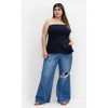 CITY CHIC | Women's Plus Size  Charley Top - navy - 18W - 2 of 4