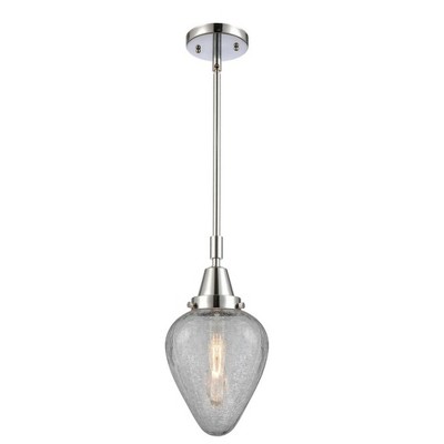 Geneseo - 1 Light Stem Hung Mini Pendant In Industrial Style-9.63 Inches Tall and 6.5 Inches Wide