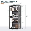 AMERLIFE RGB The Collector's Vault Figure Display Case With Dustproof Door For Collectibles - 3 of 4