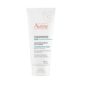 Avène Cleanance Acne Medicated Clearing Face and Body Gel Cleanser - 6.7 fl oz